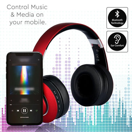 Cască wireless Bluetooth cu baterie 500mAh V-Tac