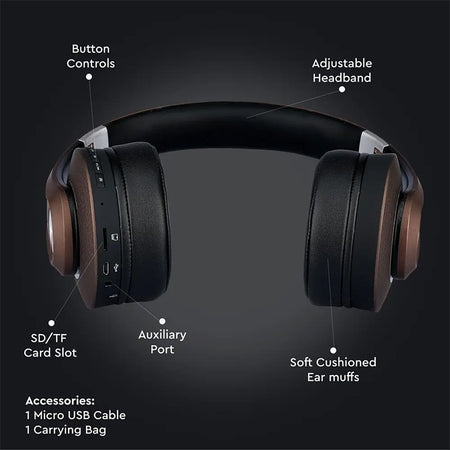 Casca Wireless Bluetooth/msd - Maro