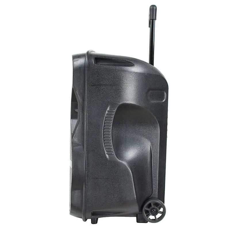 Boxă portabilă iluminată LED de 15 inch cu 50 W RMS și USB/SD/Bluetooth/FM V-Tac SKU-7738