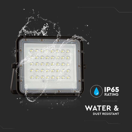 Reflector cu încărcare solară LED 6W 400 lm IP65 V-Tac