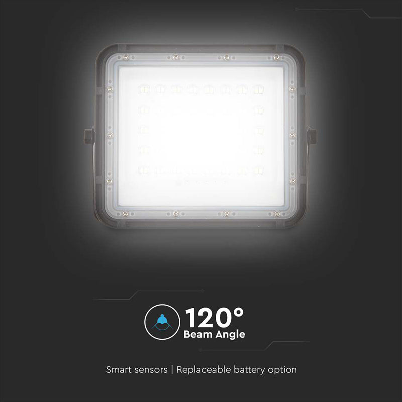 Reflector cu încărcare solară LED 6W 400 lm IP65 V-Tac