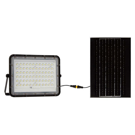 Reflector cu încărcare solară 15 W 1200 lm 4000K negru V-Tac SKU-7826