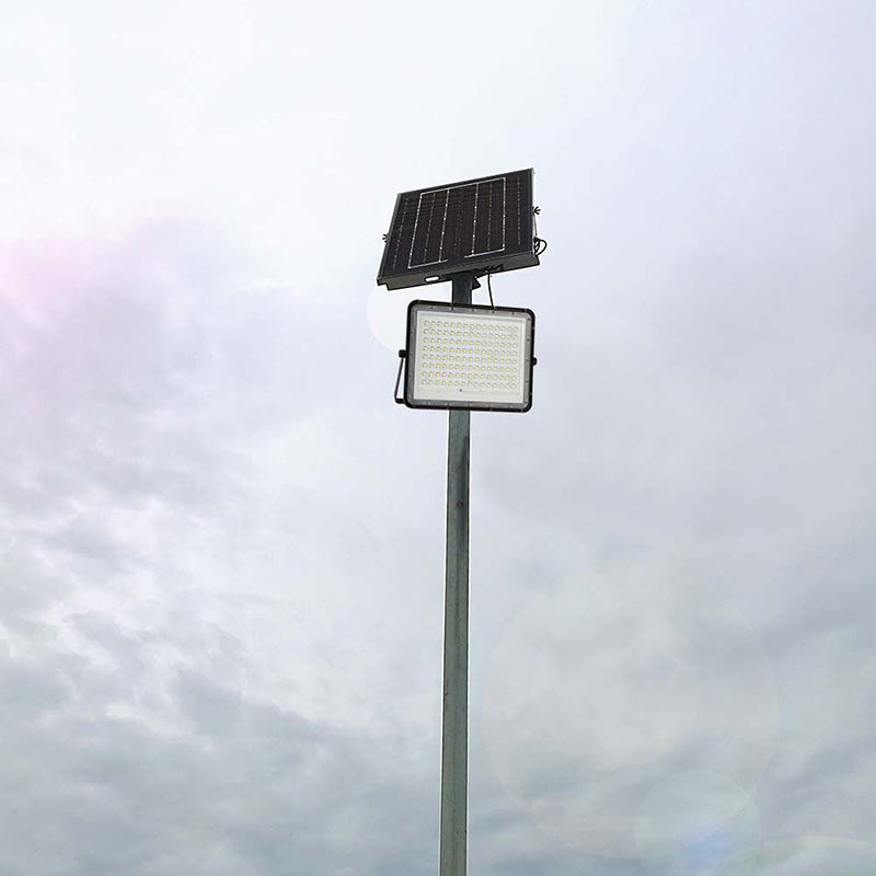 Reflector LED cu încărcare solară 20W 1800 lm, IP65, V-Tac
