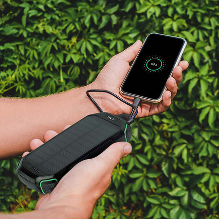 Power Bank 30000mah Cu Incarcare Solara