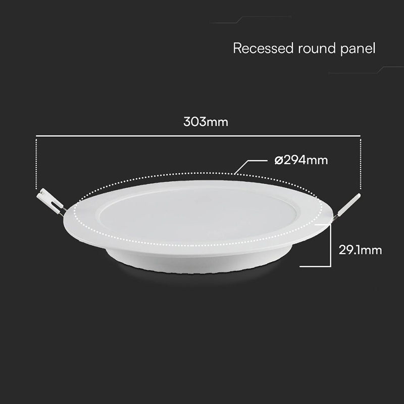 Panou LED 24 W incorporabil 6400K cip Samsung V-Tac SKU-78691