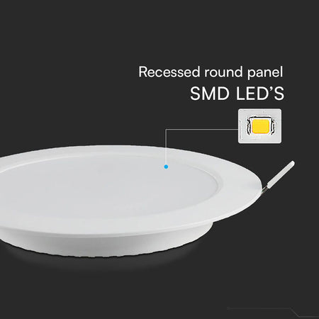 Panou LED 24 W incorporabil 6400K cip Samsung V-Tac SKU-78691