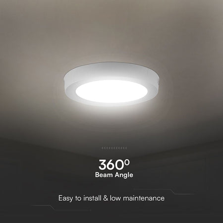 Panou LED 12W, aplicabil, 6500K, alb rece, V-Tac SKU-78751