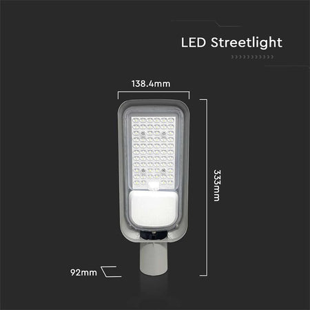 Corp iluminat stradal LED 30W IP65, aluminiu, V-Tac