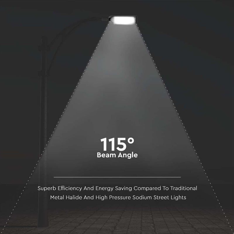 Corp iluminat stradal LED 50W IP65, gri, aluminiu, V-Tac