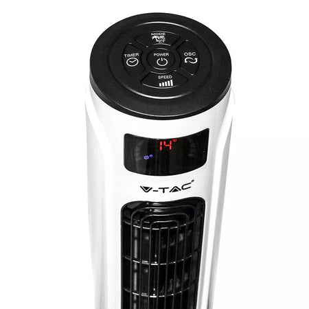 Ventilator 55w Model Turn 46" 120cm Cu Display Si Telecomanda