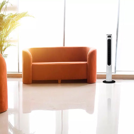 Ventilator 55w Model Turn 46" 120cm Cu Display Si Telecomanda