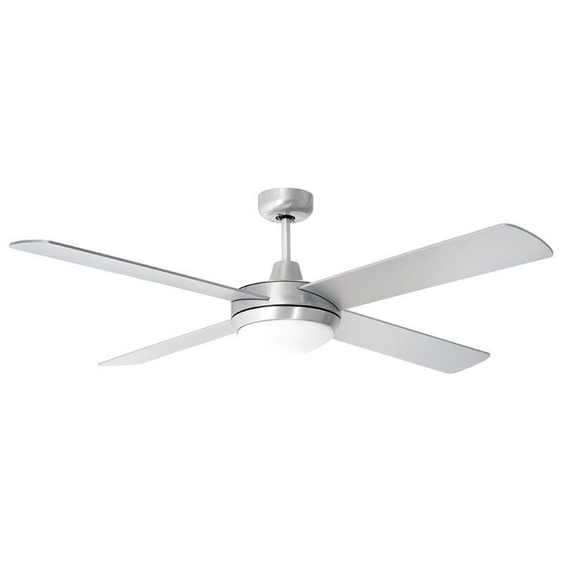 Ventilator tavan tip candelabru 2×E27, pale reversibile, telecomandă, argintiu V-Tac SKU-7918