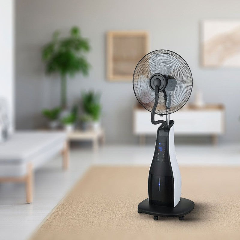 Ventilator Cu Pulverizare Cu Rezervor 3.2l 80w - Alb/negru