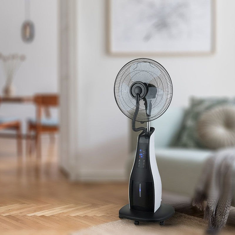 Ventilator Cu Pulverizare Cu Rezervor 3.2l 80w - Alb/negru