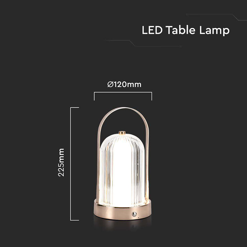 Lampă birou LED 3in1 reîncărcabilă cu baterie 1800 mAh, V-Tac