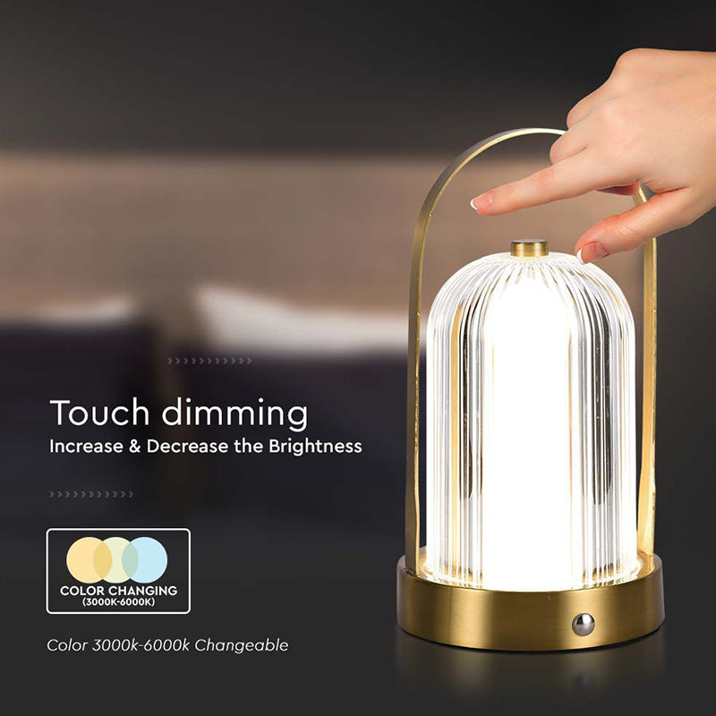Lampă birou LED 3in1 reîncărcabilă cu baterie 1800 mAh, V-Tac