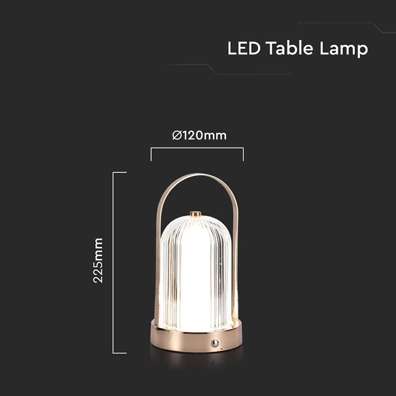 Lampă birou LED 3in1 reîncărcabilă cu baterie 1800 mAh, V-Tac