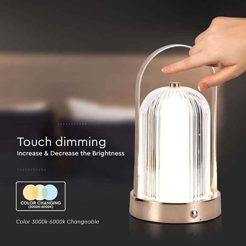 Lampă birou LED 3in1 reîncărcabilă cu baterie 1800 mAh, V-Tac