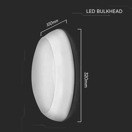 Plafoniera Led 8w/16w/20w 3in1 Ip65 - Alb