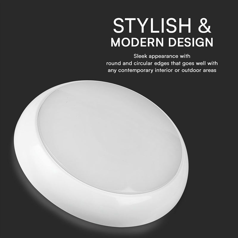 Plafoniera Led 8w/16w/20w 3in1 Ip65 - Alb