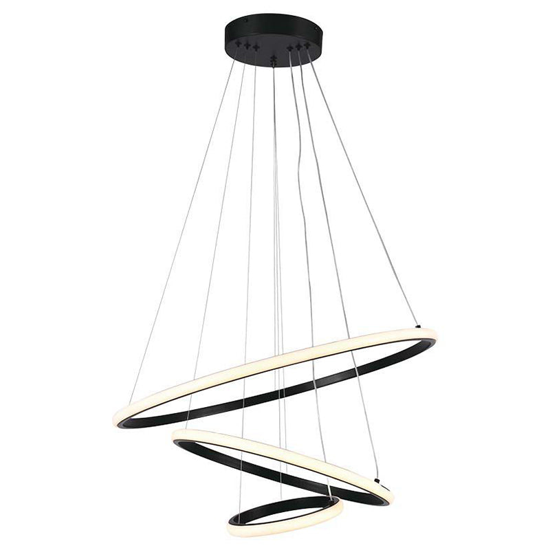 Candelabru LED negru de 32 W cu lumină alb cald 3000K V-Tac SKU-8017