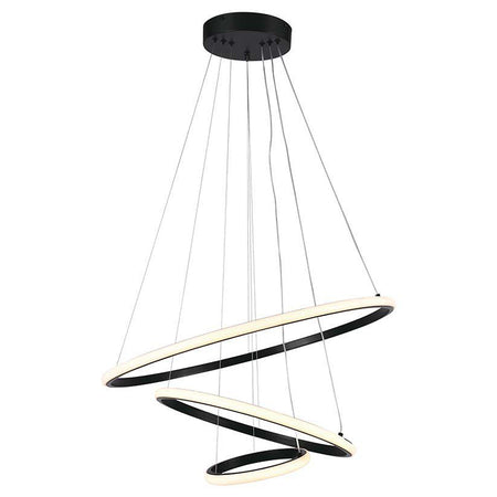 Candelabru LED negru de 32 W cu lumină alb cald 3000K V-Tac SKU-8017