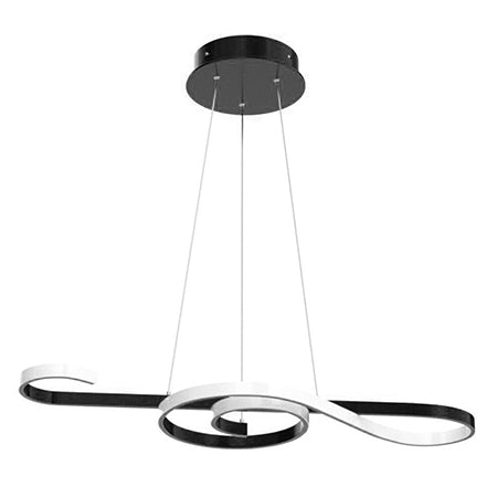 Candelabru LED de 18 W cu lumină alb cald 3000K, negru V-Tac SKU-8020