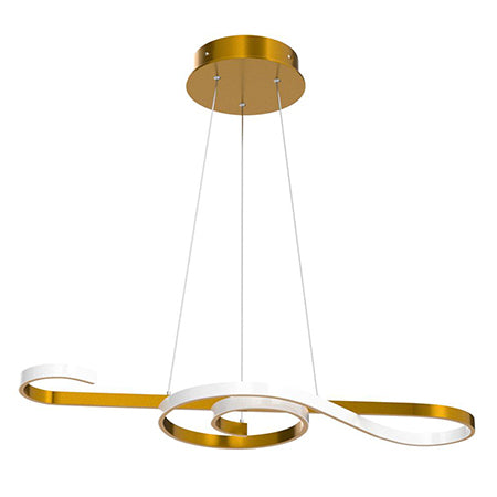 Candelabru LED de 18 W cu lumină alb cald 3000 K și corp auriu V-Tac SKU-8021