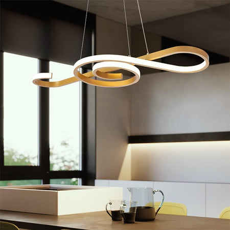 Candelabru LED de 18 W cu lumină alb cald 3000 K și corp auriu V-Tac SKU-8021