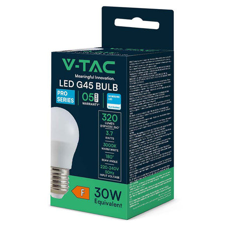 Bec Led E27 G45 3.7w 4000k Cip Samsung