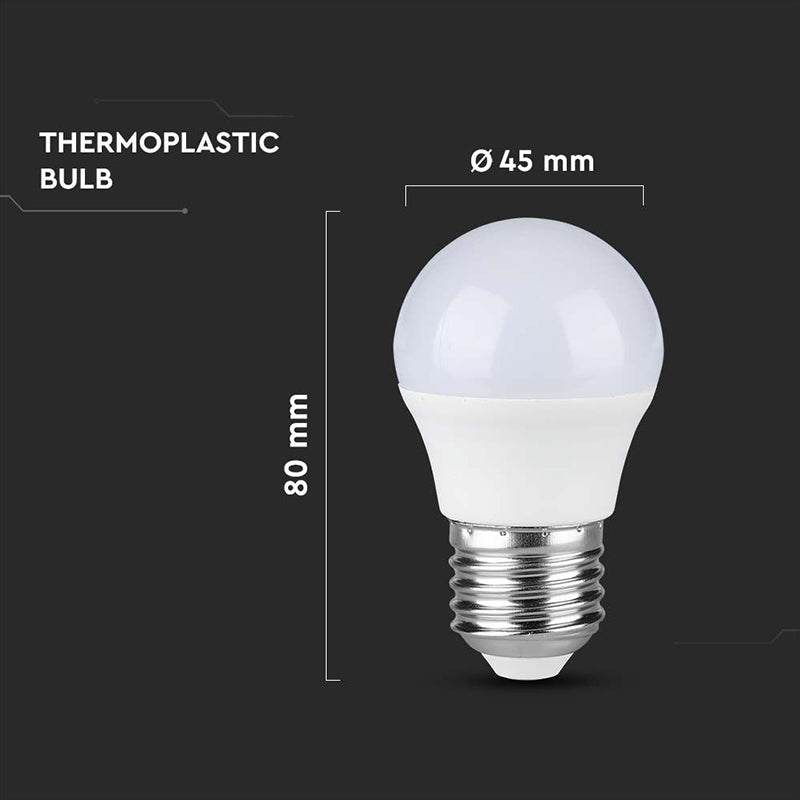 Bec Led E27 G45 3.7w 4000k Cip Samsung