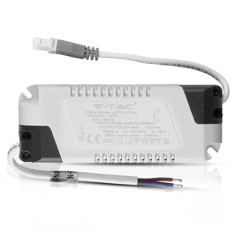 Alimentator panouri LED 12W cu dimmer V-Tac SKU-8074