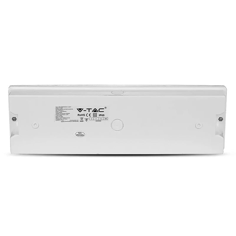Lampă LED ieșire de urgență 3W, alb rece, IP65, V-Tac SKU-83111