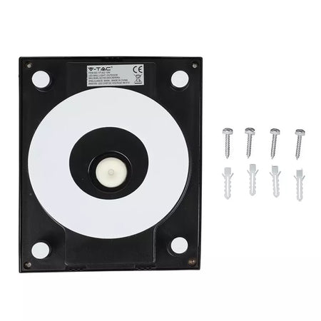 Lampă LED 12 W 3000K alb cald, IP65, negru V-Tac SKU-8340