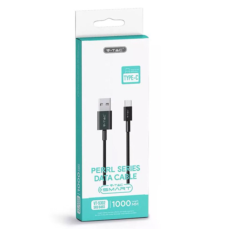 Cablu Tip C 1m Pearl Editon - Negru