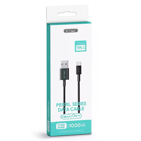 Cablu Tip C 1m Pearl Editon - Negru