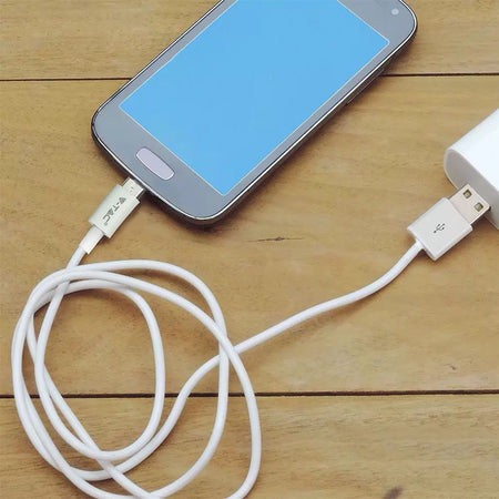 Cablu Micro Usb 1m Silver Editon - Alb