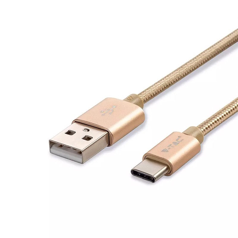 Cablu Tip C 1m Platinum Editon - Auriu