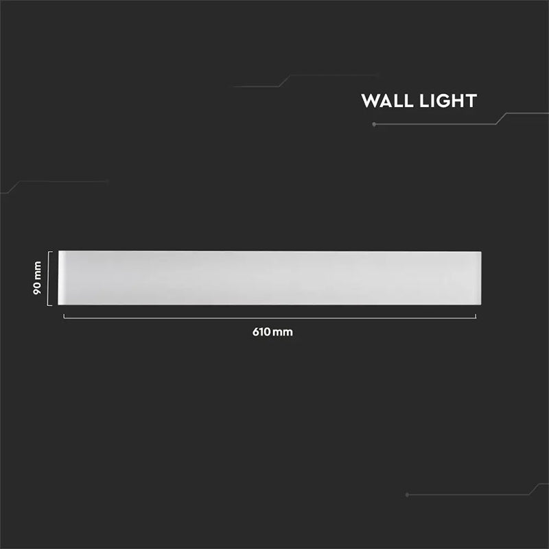 Lampă LED 20 W IP44, 3000 K, lumina alb cald, aluminiu, V-Tac SKU-8535