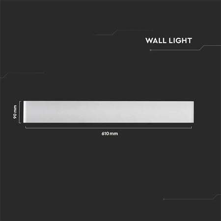 Lampă LED 20 W IP44, 3000 K, lumina alb cald, aluminiu, V-Tac SKU-8535