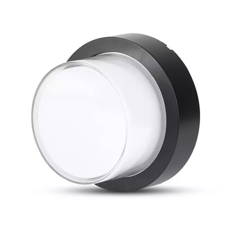 Lampa Led 12w Ip65 3000k Alb Cald - Negru
