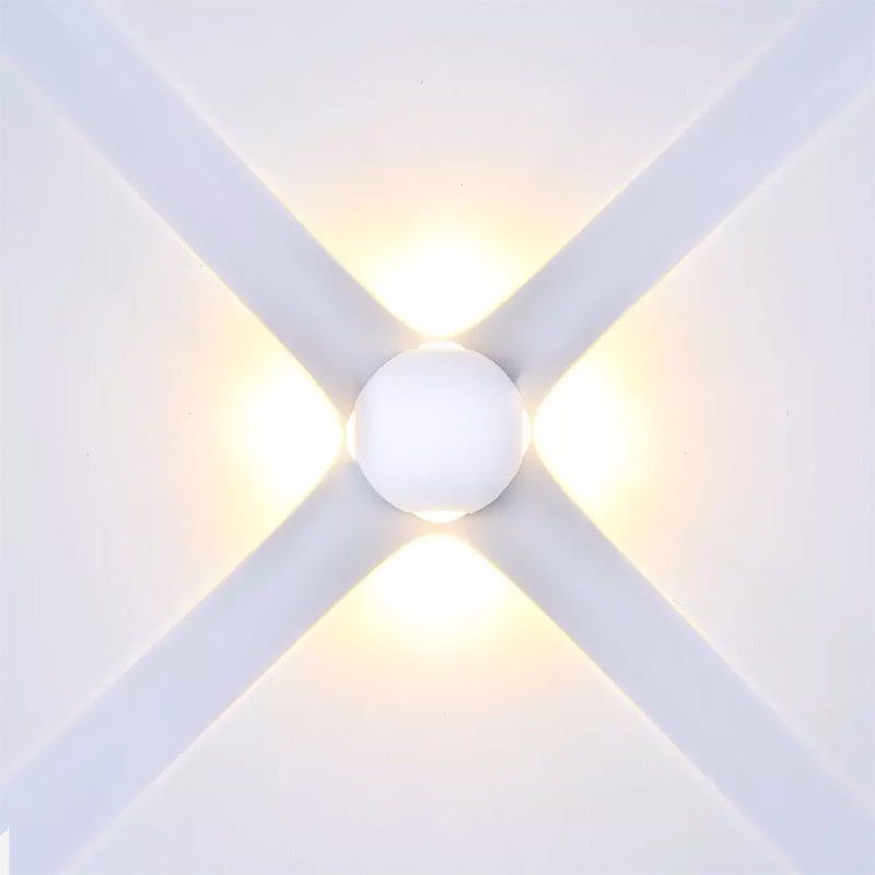 Lampa Led Perete 4w Ip65 3000k Alb Cald