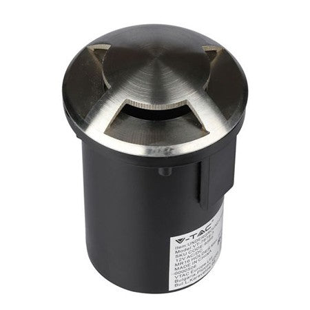 Corp de iluminat încastrat cu soclu MR16 și IP67 din oțel inoxidabil V-Tac SKU-8566