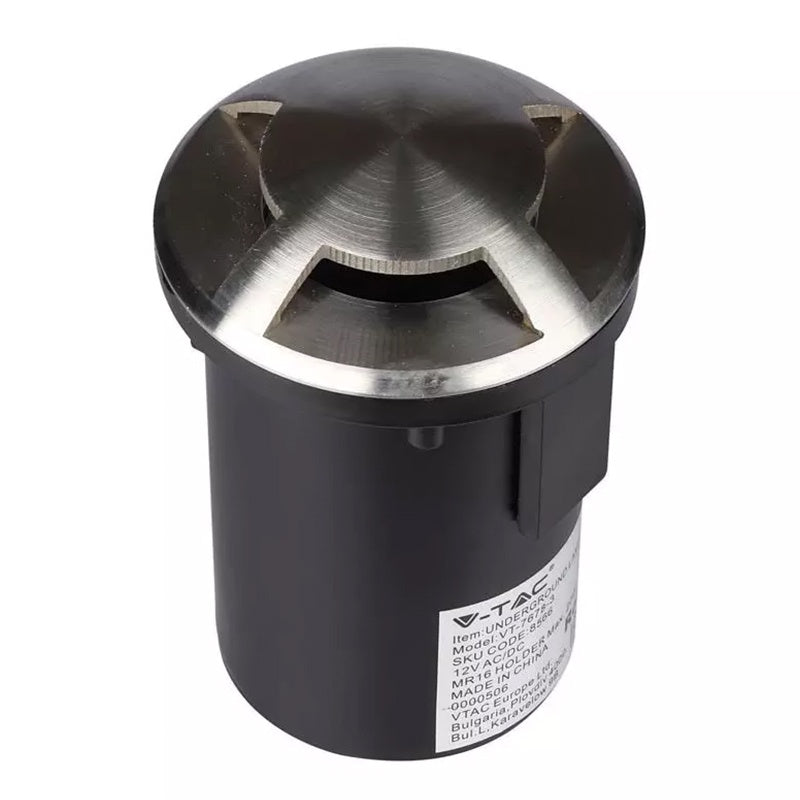 Corp de iluminat încastrat cu soclu MR16 și IP67 din oțel inoxidabil V-Tac SKU-8566