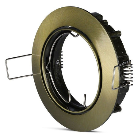 Corp spot GU10 auriu încastrat, rotund, V-Tac SKU-8579