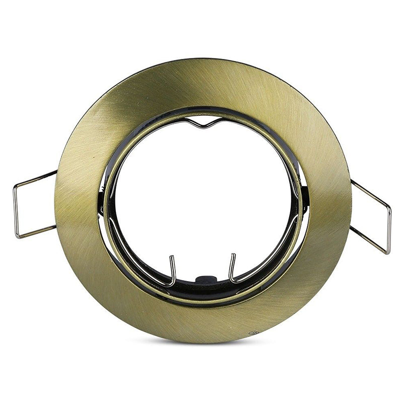 Corp spot GU10 auriu încastrat, rotund, V-Tac SKU-8579