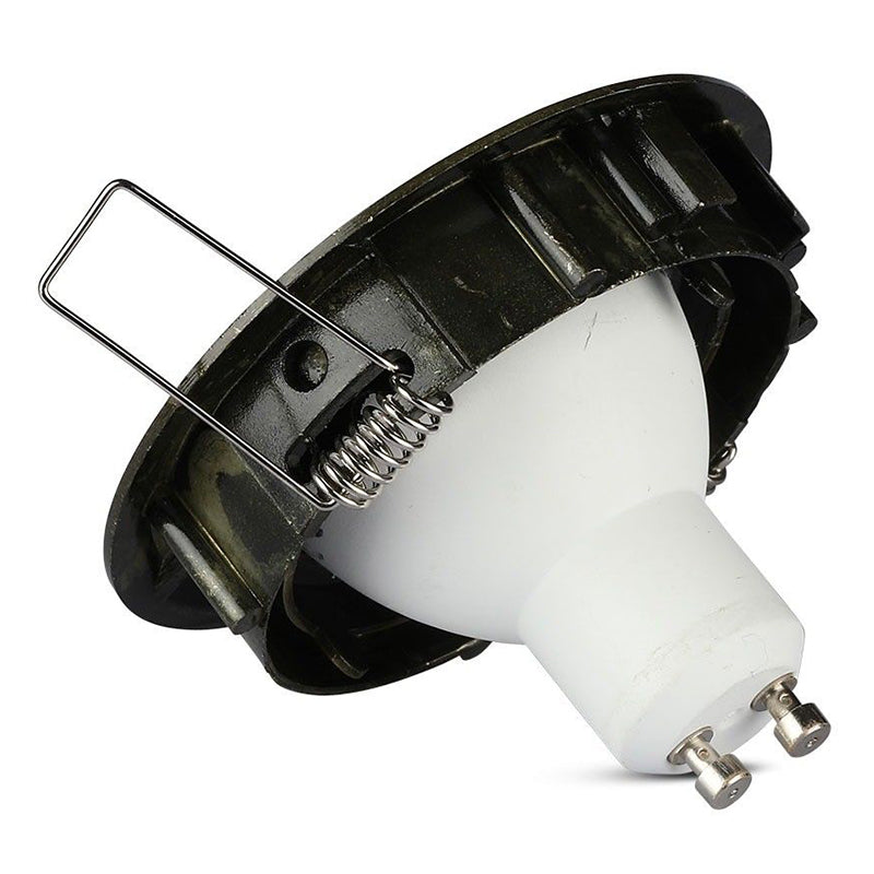 Corp spot GU10 auriu încastrat, rotund, V-Tac SKU-8579