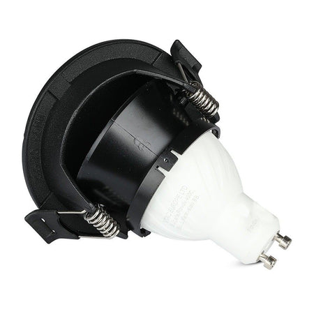 Corp spot GU10 negru incastrat, max. 35W, IP20, V-Tac SKU-8608