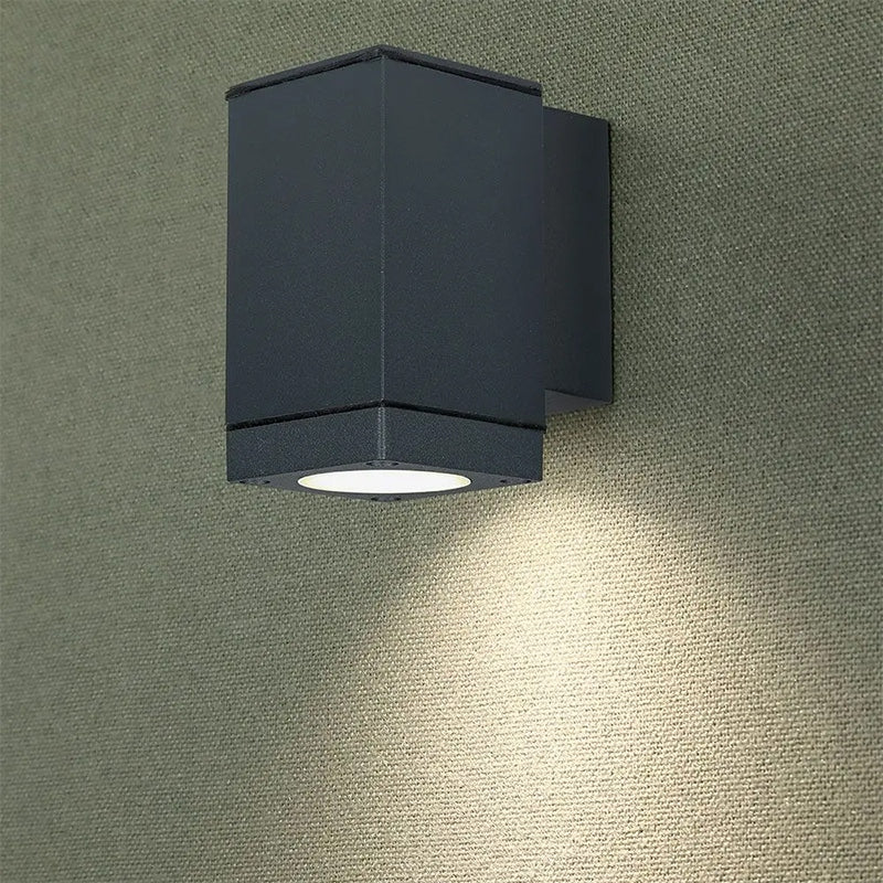 Lampă de perete cu soclu GU10 IP44 gri max. 20 W V-Tac SKU-8626