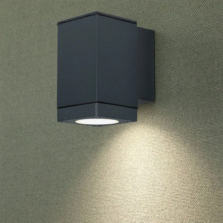 Lampă de perete cu soclu GU10 IP44 gri max. 20 W V-Tac SKU-8626